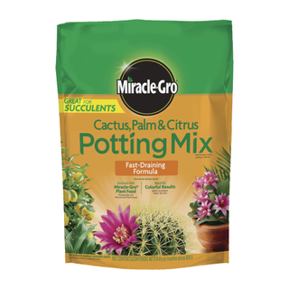 A packet of fast-draining soil