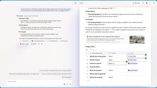 Microsoft Business Chat using Copilot Pages.