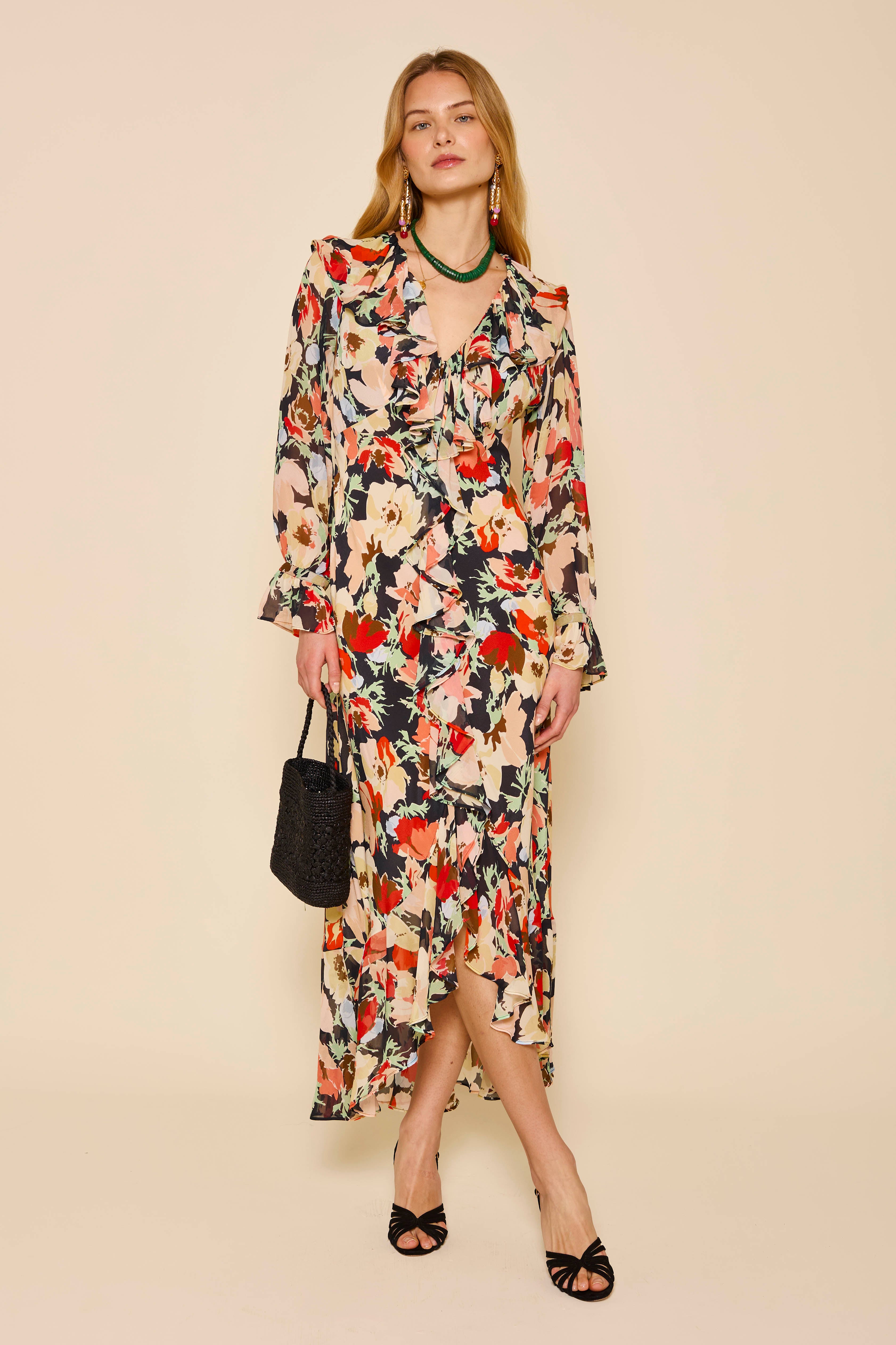 Gracye- English Garden Deep Navy