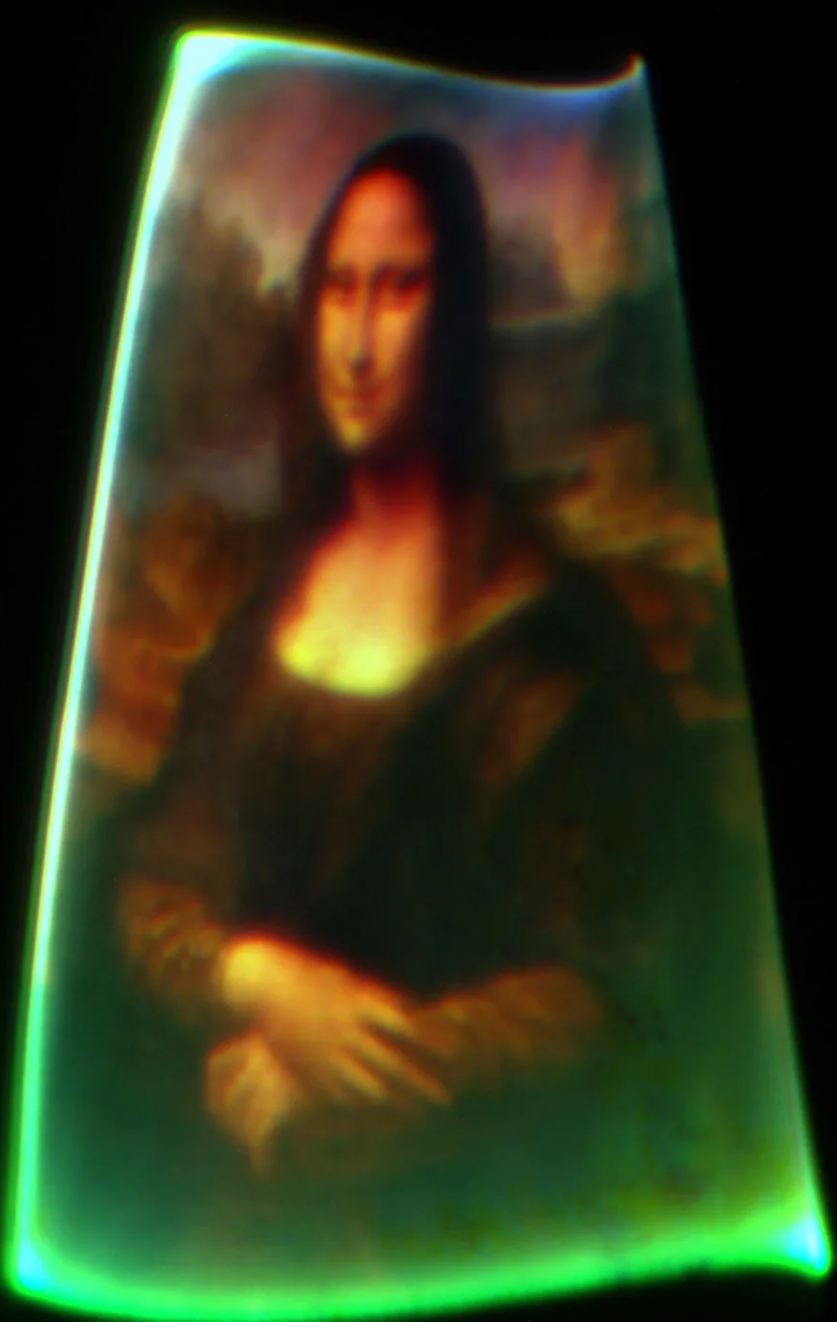 Mona Lisa projection