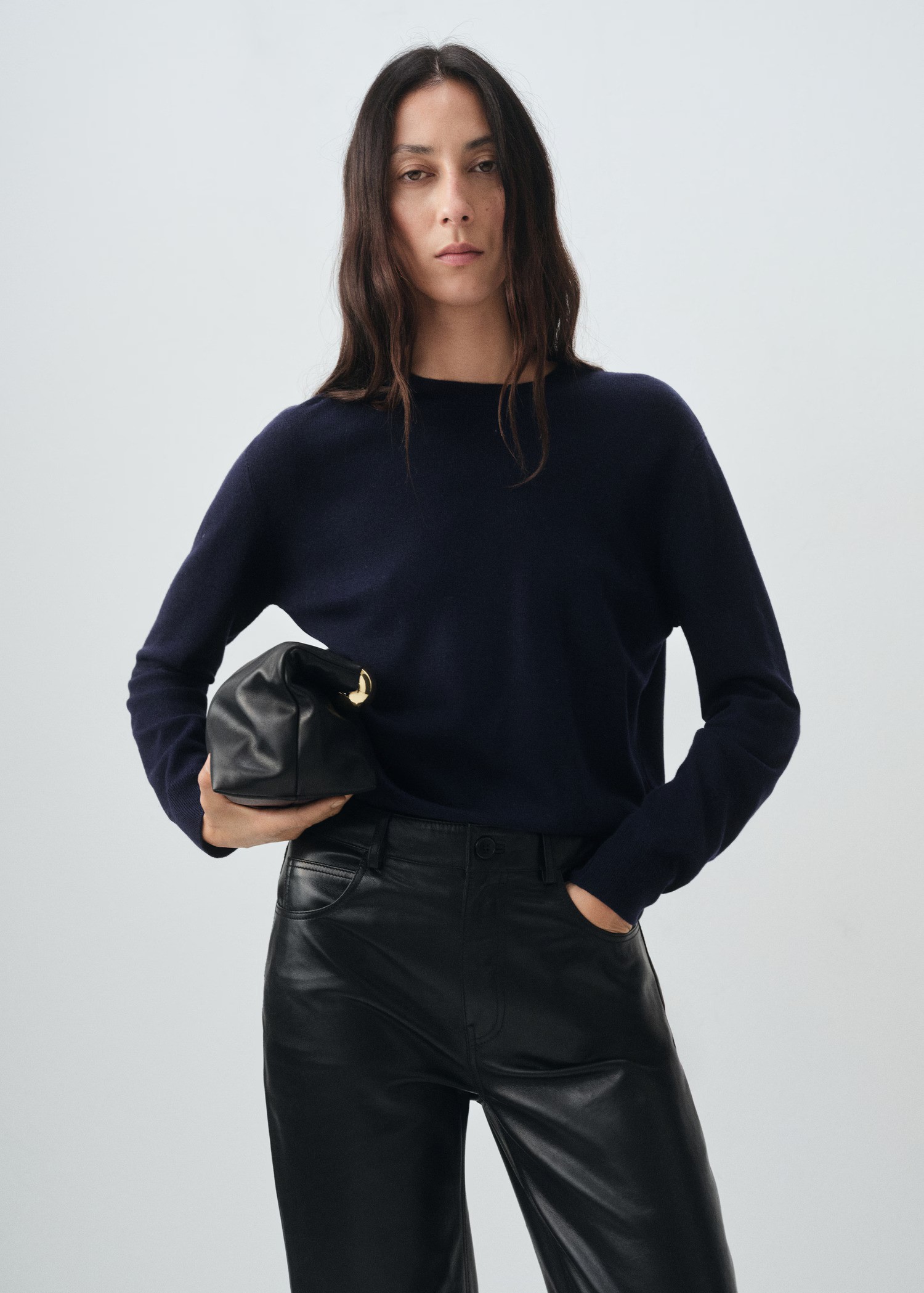 &amp;amp; Other Stories + Oversized Mock Neck Striped Sweater
