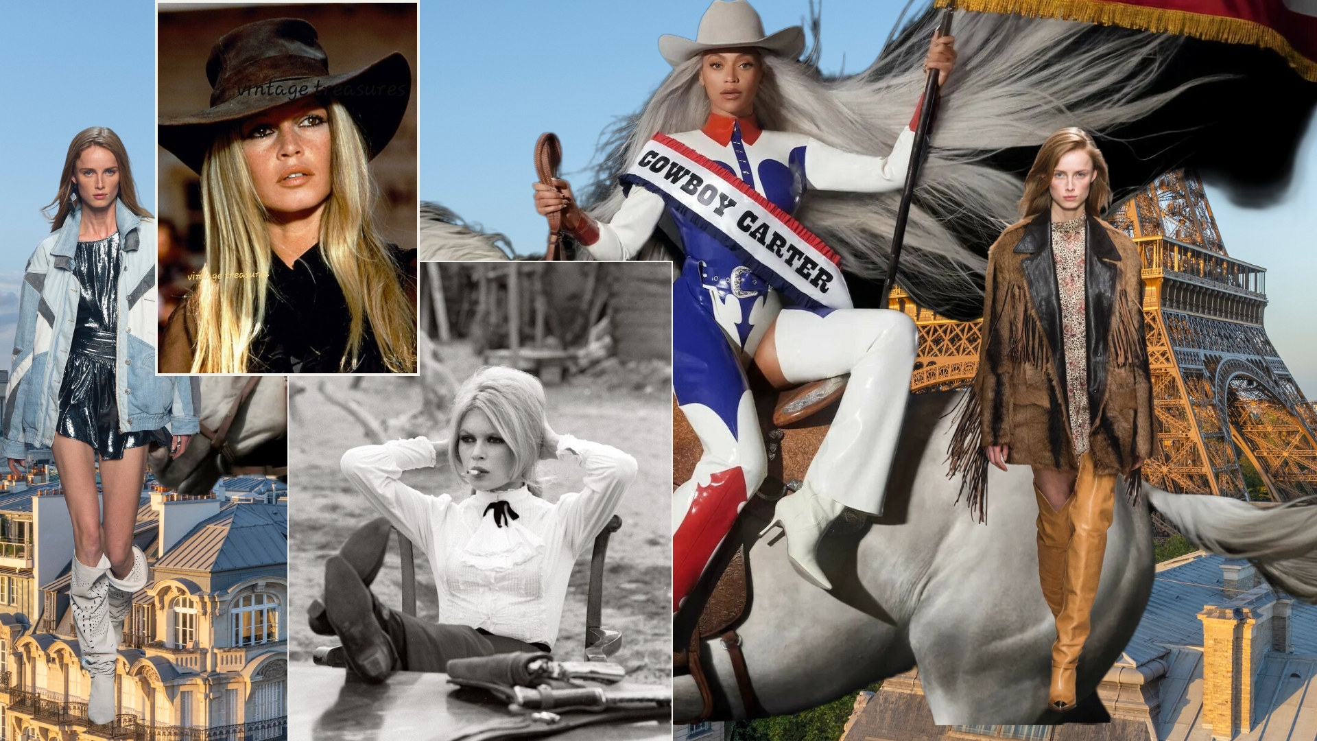 Cowboy Carter and French Icons