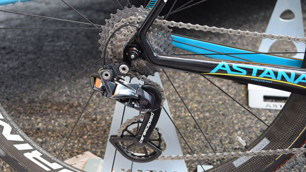 Astana are another team to use CeramicSpeed's OSPW system
