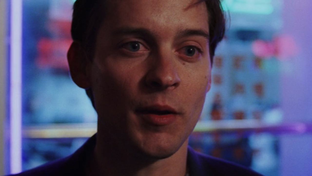 Tobey Maguire in spider-Man 2