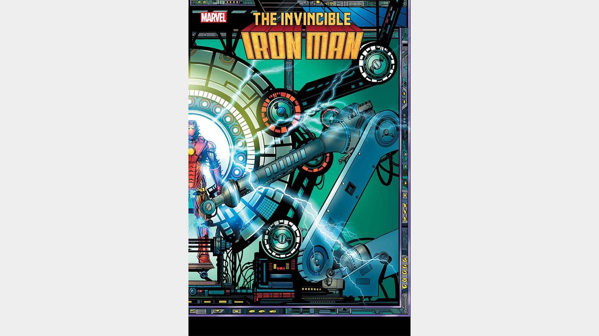 Invincible Iron Man #8 cover art