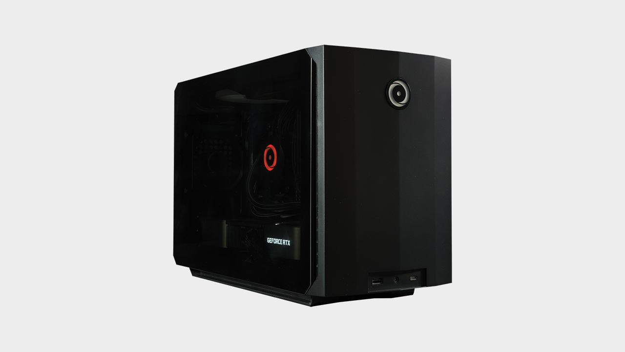 Origin Chronos gaming PC from the front