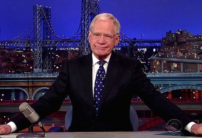 David Letterman signs off