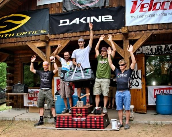 Single Speed Podium winner Hal Batdorf (Brezzer bikes)