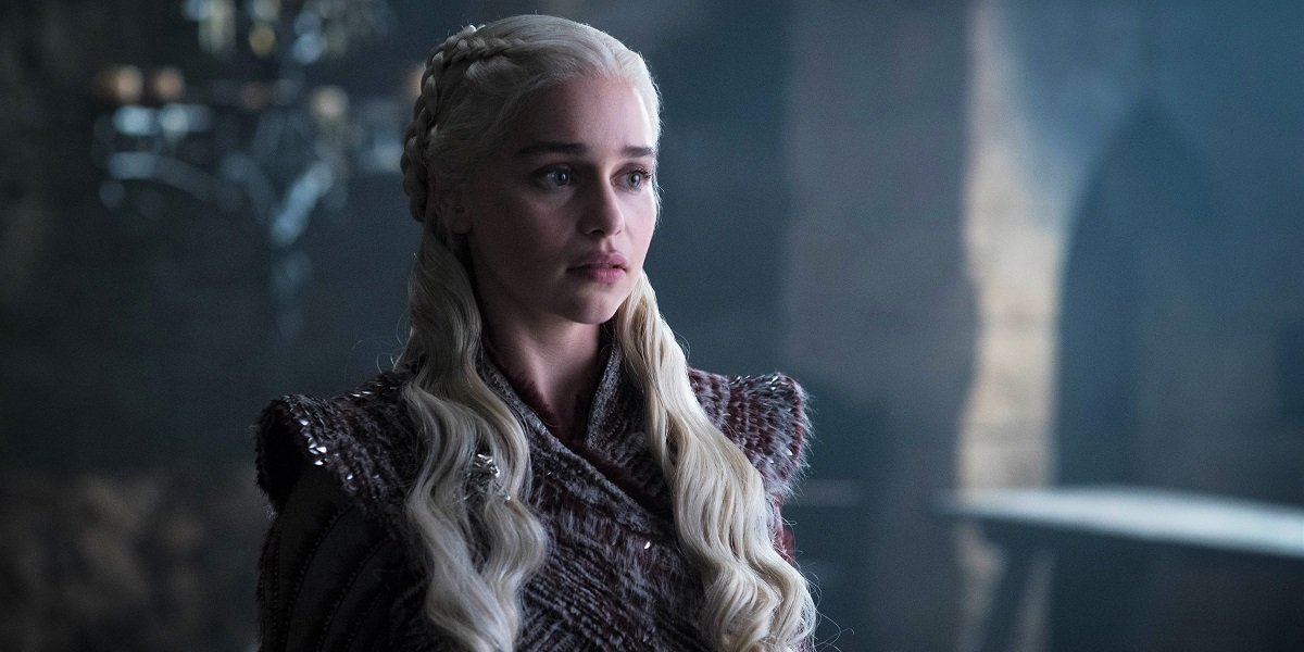 Emilia Clarke as Daenerys Targaryen in Game of Thrones