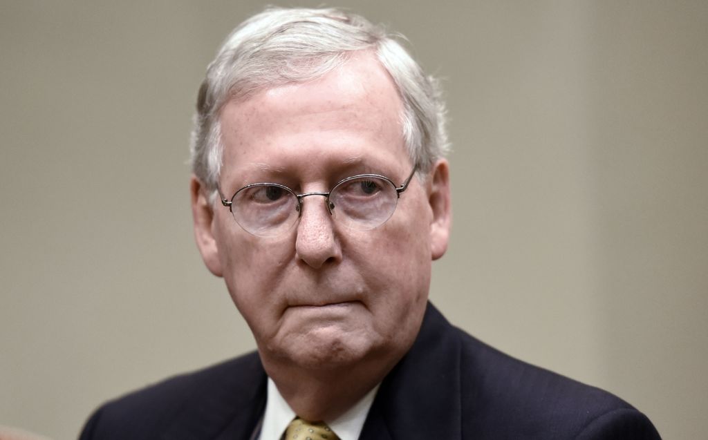 Senate Majority Leader Mitch McConnell