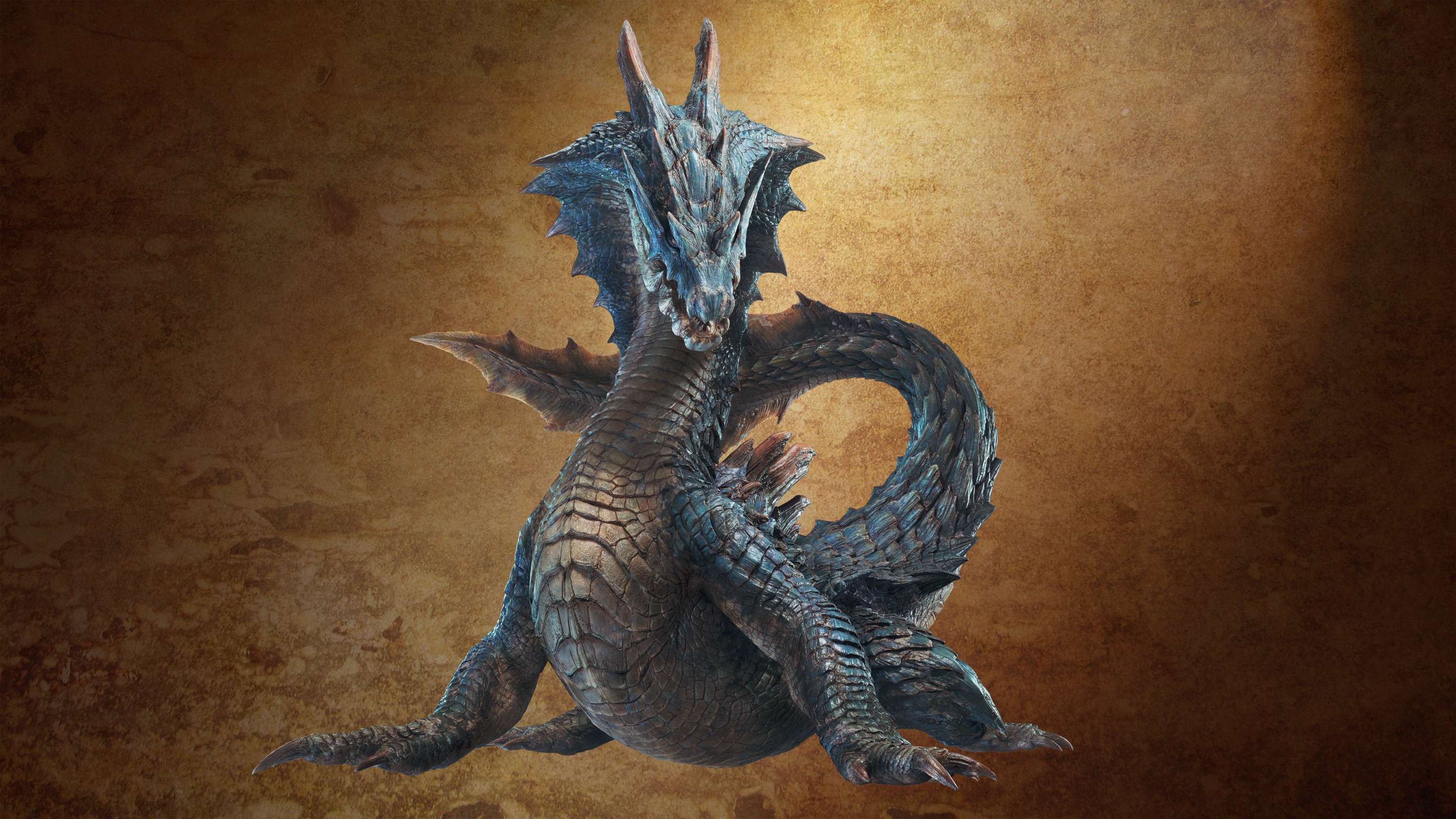Lagiacrus, an electric seaborne leviathan monster.