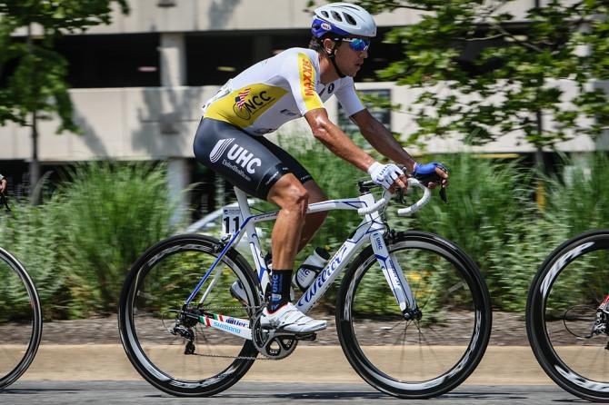 Carlos Alzate (UnitedHealthcare) holds onto the National Criterium Calendar points lead