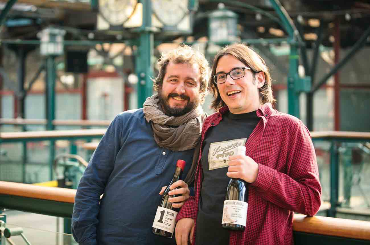 Winemaking duo Daniel Landi and Fernando Garc&amp;iacute;a of Comando G, which makes one of the most sought-after wines in Spain: Rumbo al Norte (classified as DO Vinos de Madrid)