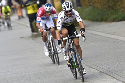 Julian Alaphilippe at the 2020 Tour of Flanders