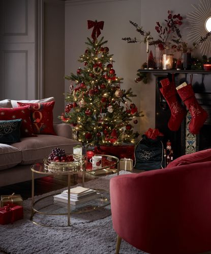 Christmas living room decorating ideas – 20 looks for the coziest ...