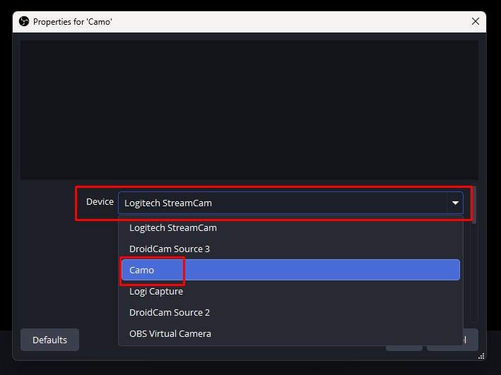 Android Smartphone as a Webcam