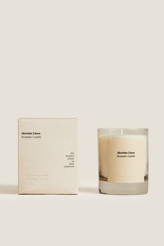Zara Absolute Linen Scented Candle