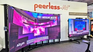 Peerless-AV SEAMLESS Bespoke, Kitted and Kitted+ mounting solutions for the leading dvLED display brands