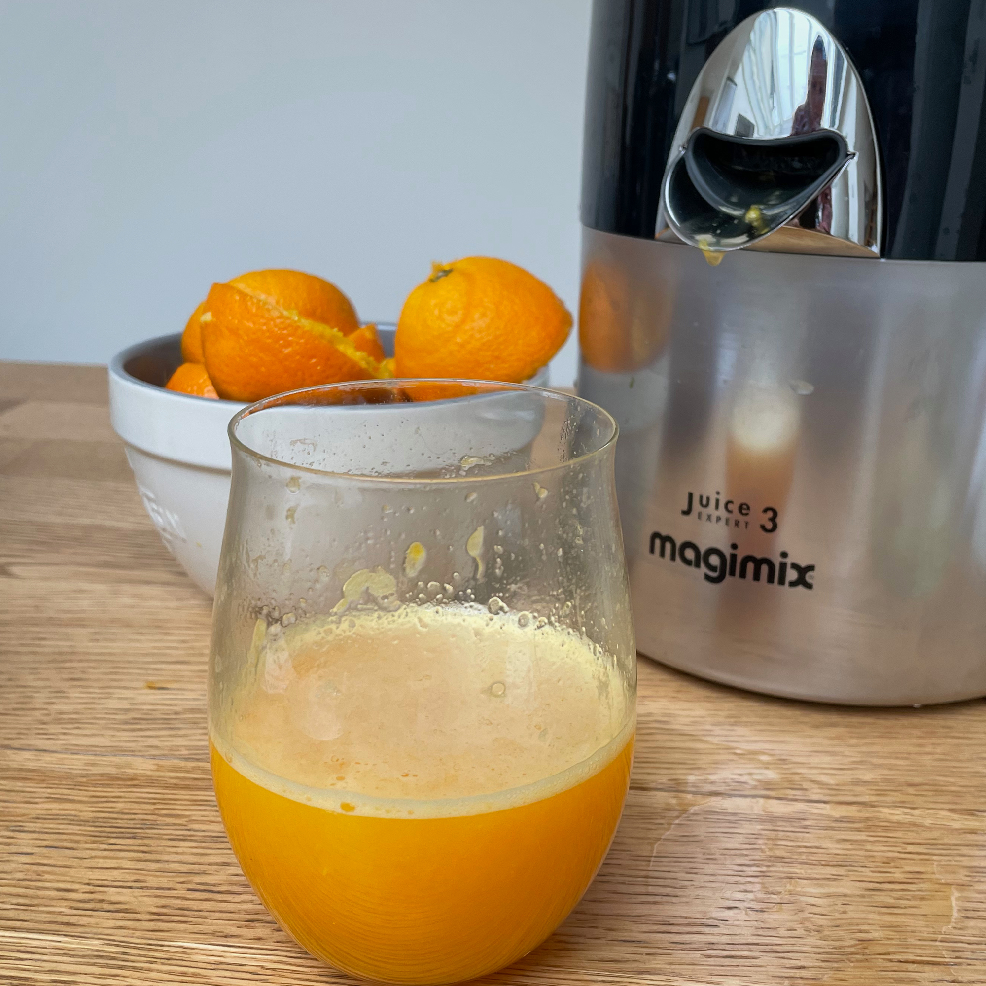 Image of Magimix juicer during testing