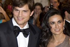 Demi Moore and Ashton Kutcher-celebrity news-celebrity photos