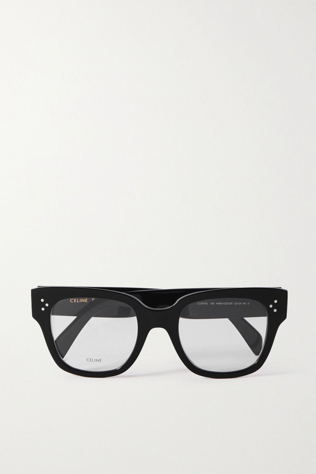 Oversized cat-eye acetate optical glasses