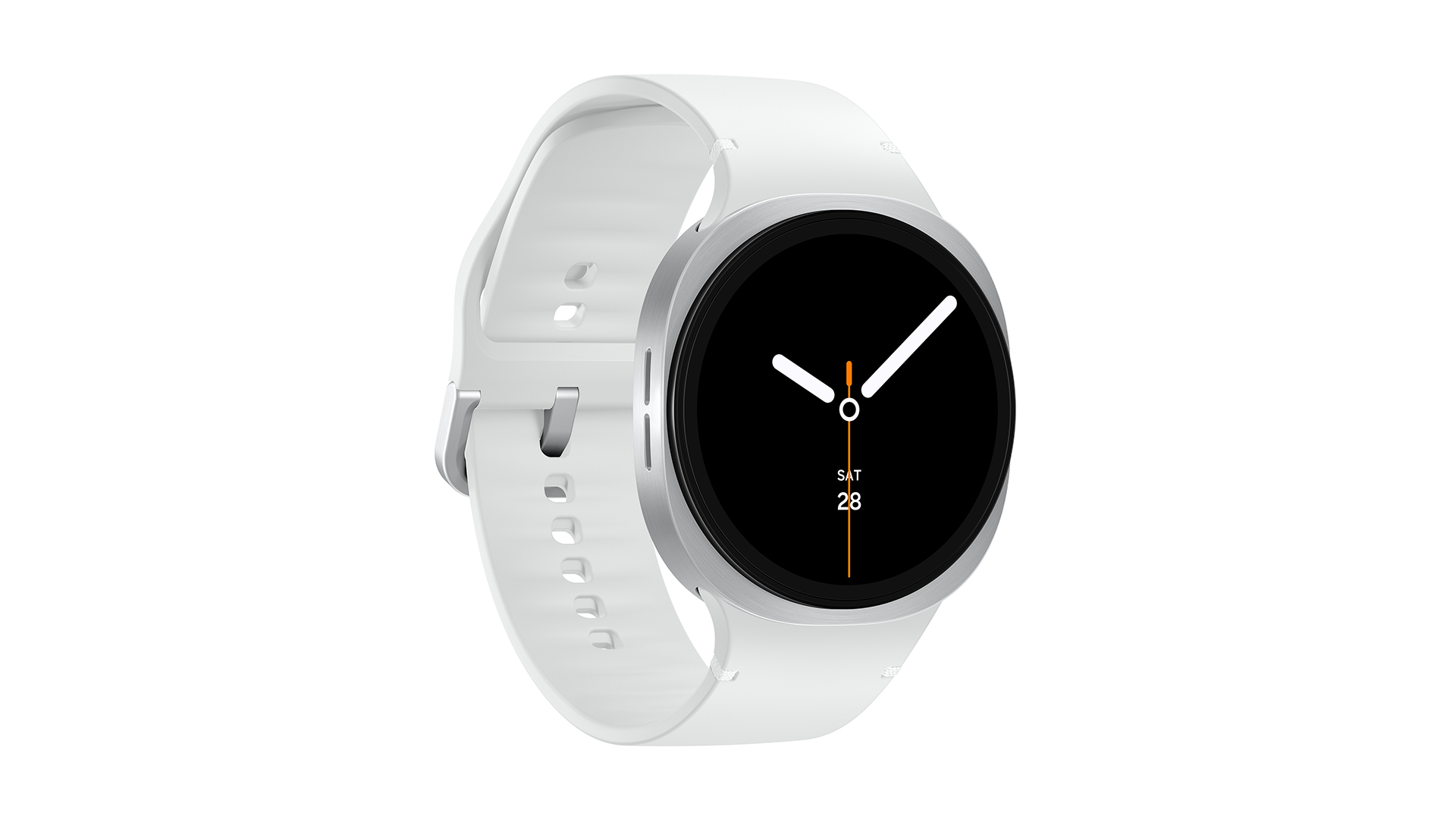 Samsung Galaxy Watch 8 against white background