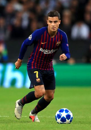 Philippe Coutinho was heavily involved in the first half
