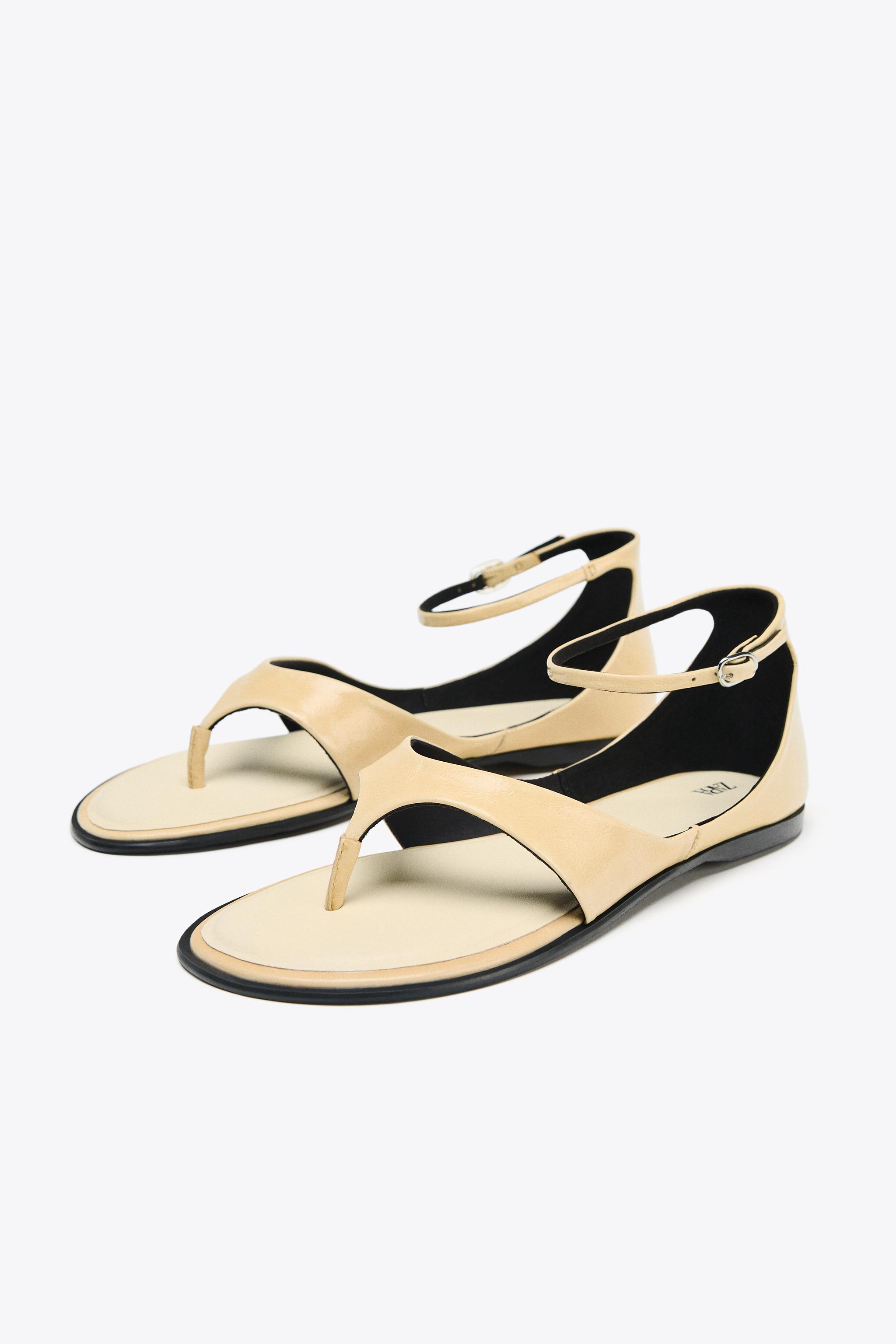 Leather Toe Sandals