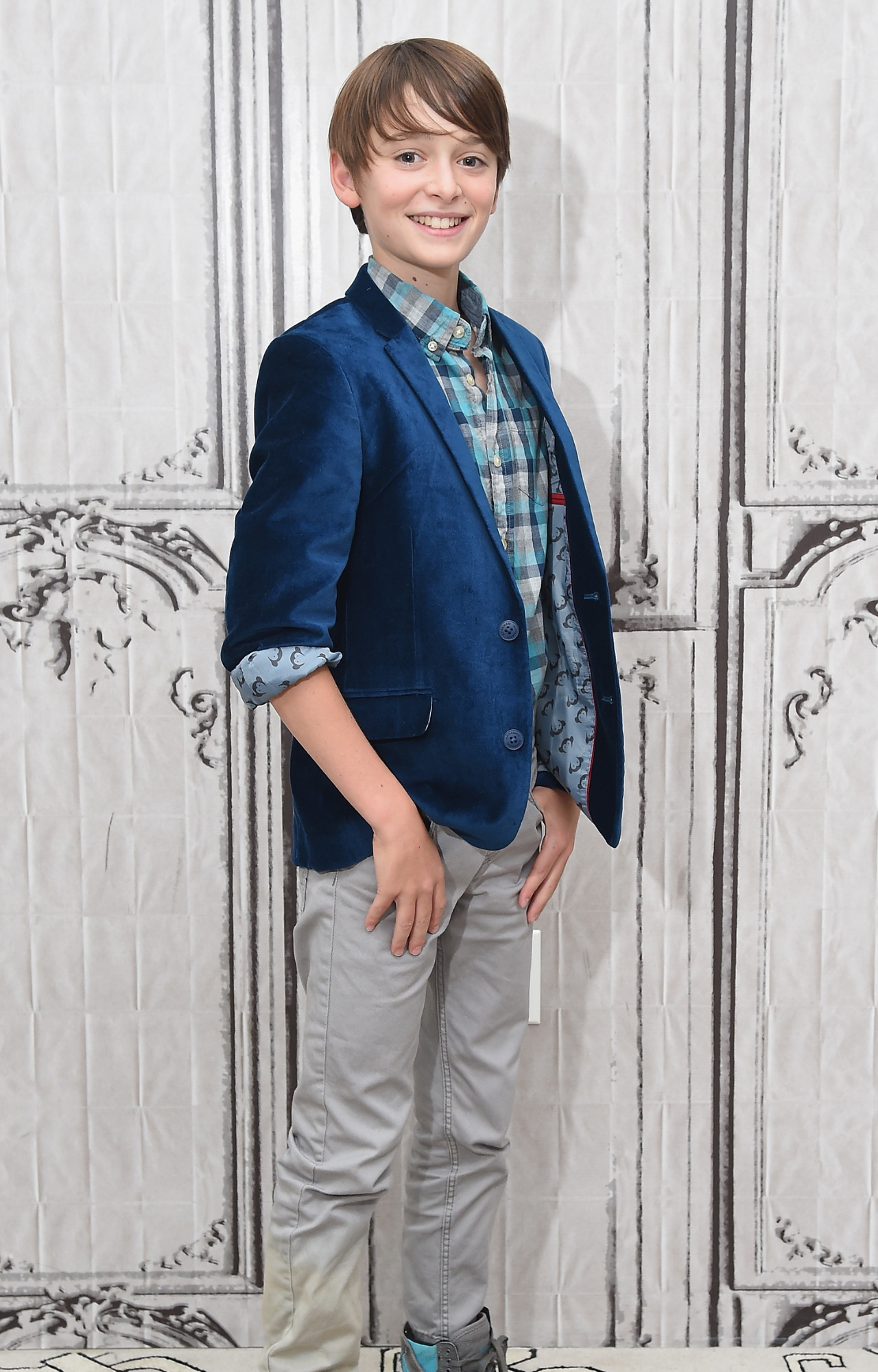Noah Schnapp attends the BUILD series in 2016