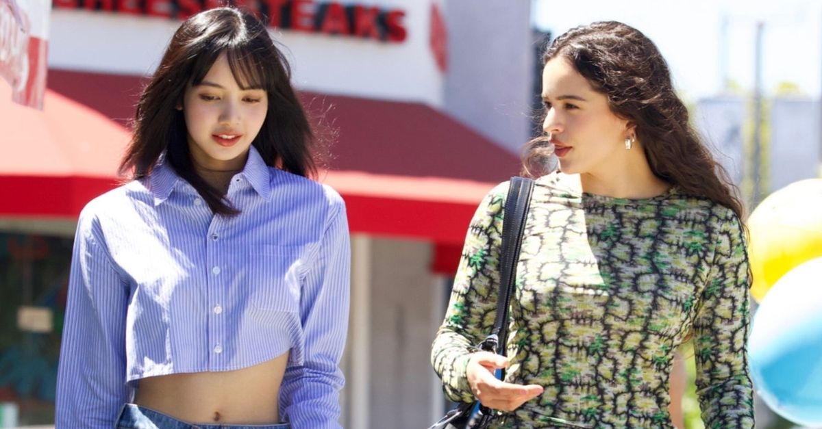 Rosalía and Lisa Both Wore Cheeky Skirt Trends for Lunch in L.A.