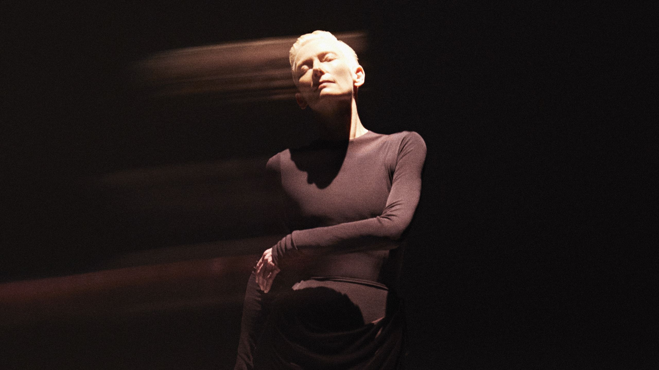 Tilda Swinton performs at the Guggenheim Bilbao, May 24