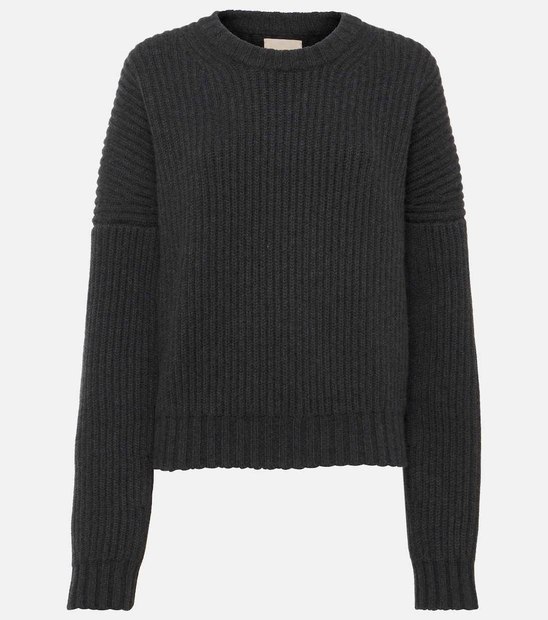 Manuela Ribbed-Knit Cashmere Sweater