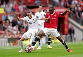 Jack Harrison, left, is in a race to be fit after recovering from coronavirus