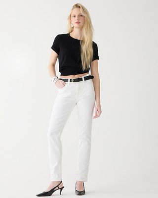 9" Vintage Slim-Straight Jean in White Wash