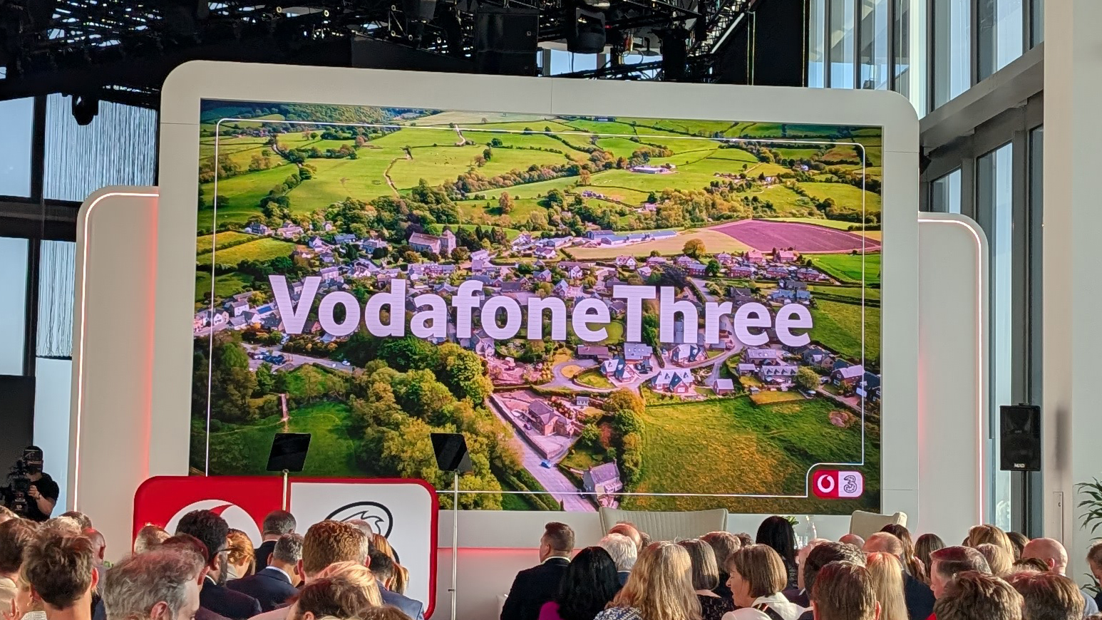 VodafoneThree merger event in London