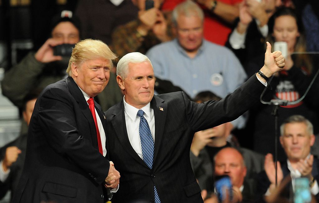 Donald Trump and Mike Pence.