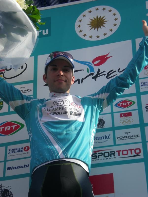 Giovanni Visconti (ISD) won the Tour of Turkey.