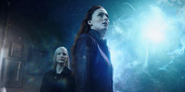 Sophie Turner and Jessica Chastain in Dark Phoenix