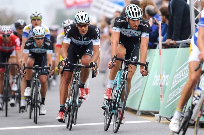 Omega Pharma-Quick Step duo Stijn Vandenbergh and Gert Steegmans