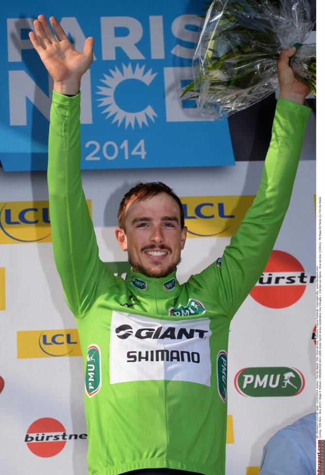 John Degenkolb in the green jersey