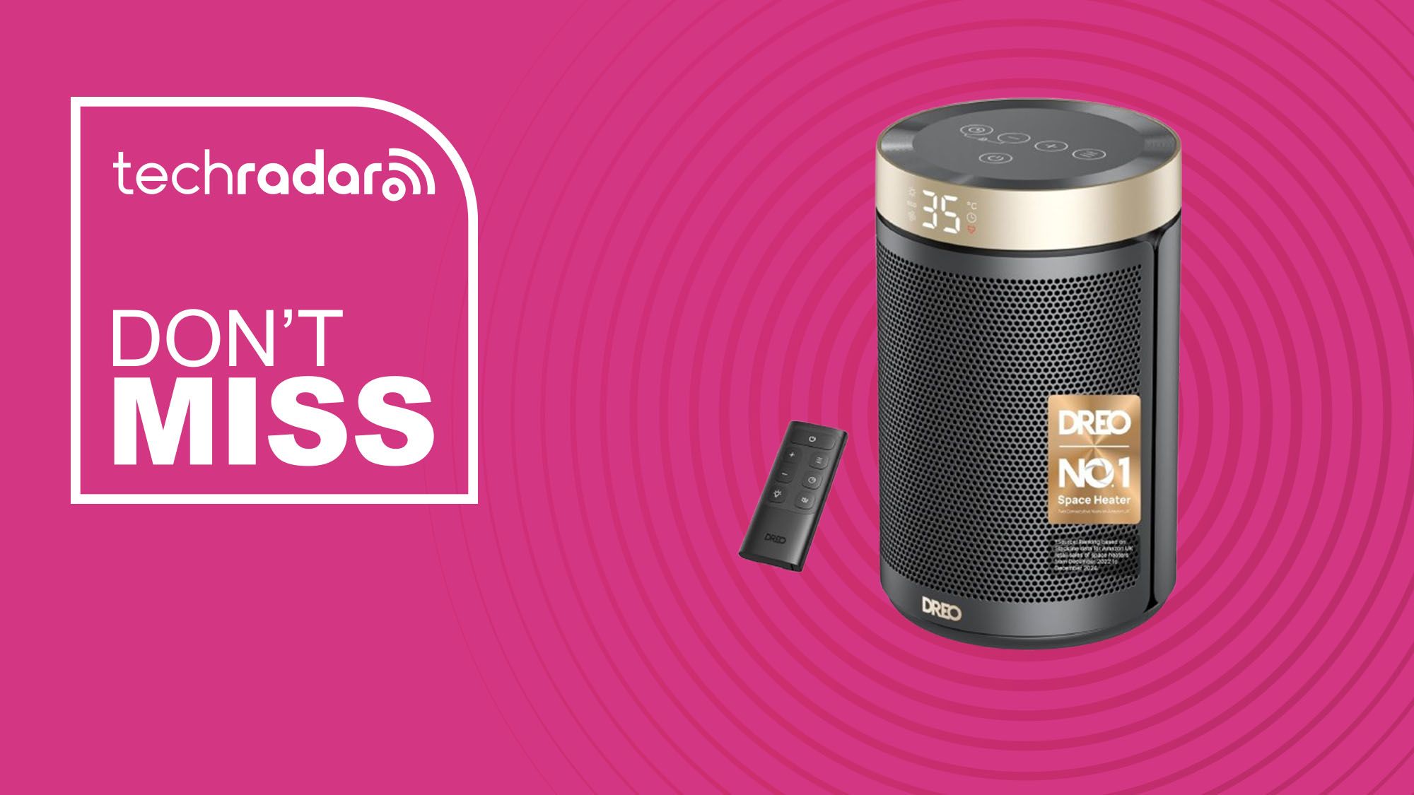 Dapatkan Pemanas Listrik Dreo dengan lebih dari 3.000 ulasan bintang lima dengan harga di bawah £40 di Amazon sekarang