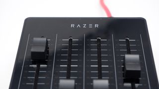 Razer Audio Mixer with XLR cable attached