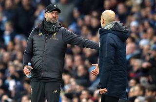 Pep Guardiola admits the rivalry between him and Jurgen Klopp has some way to go before it can compare to that of Sir Alex Ferguson and Arsene Wenger