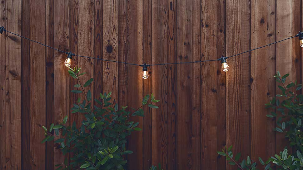 Brightech Ambience Pro - Waterproof, Solar-powered Outdoor String Lights