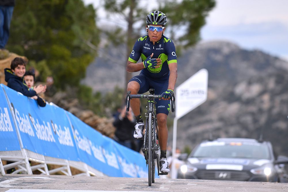 Nairo Quintana (Movistar) wins stage 4 in Valencia