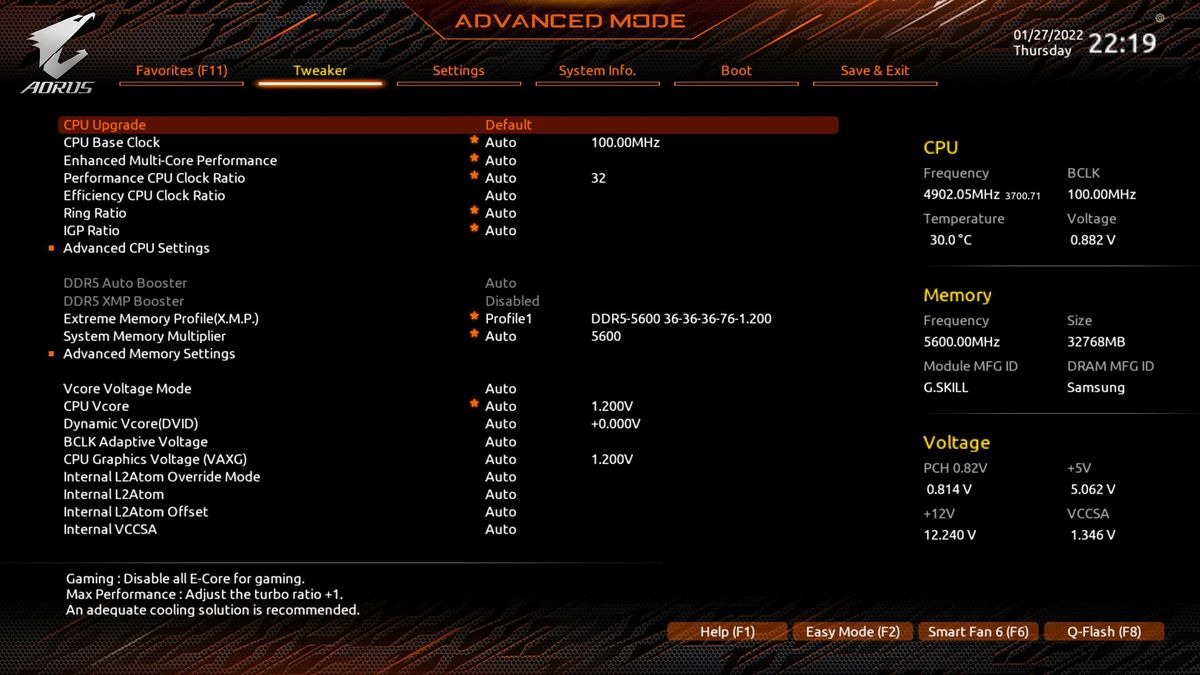 Gigabyte Z690 Aorus Ultra