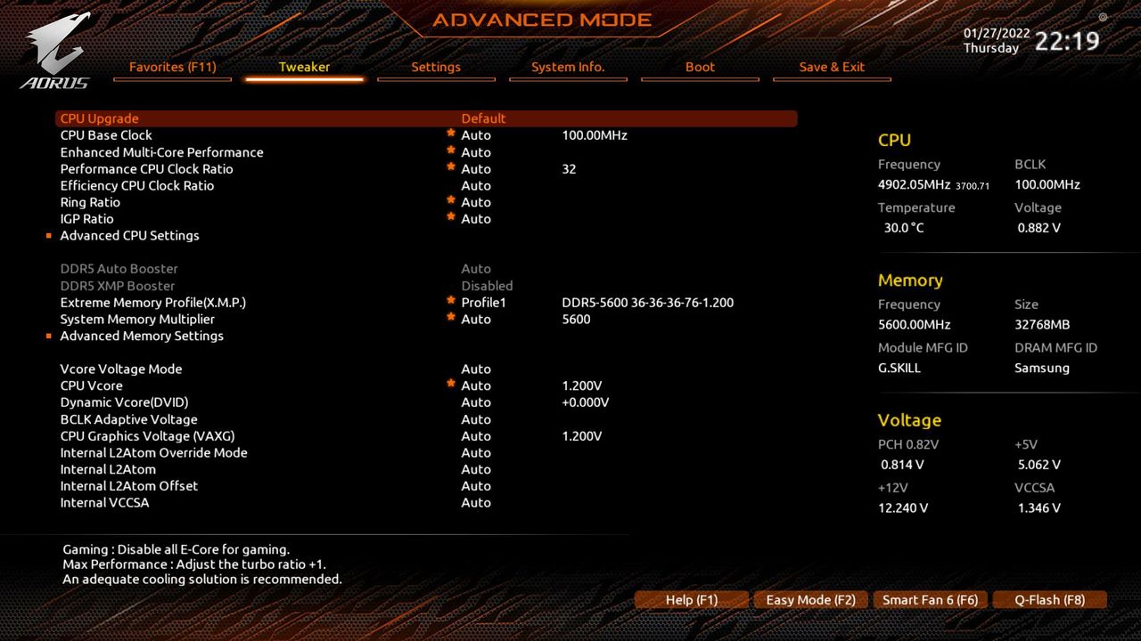 Gigabyte Z690 Aorus Ultra