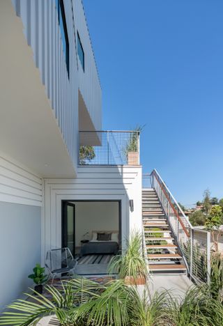 Exterior of Stack House in LA