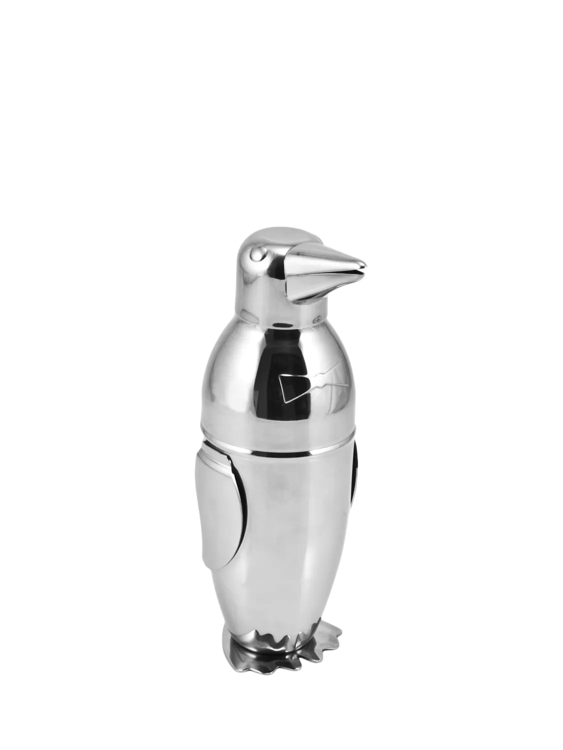 Uberstar Stainless Steel Penguin Cocktail Shaker, 550ml, Silver