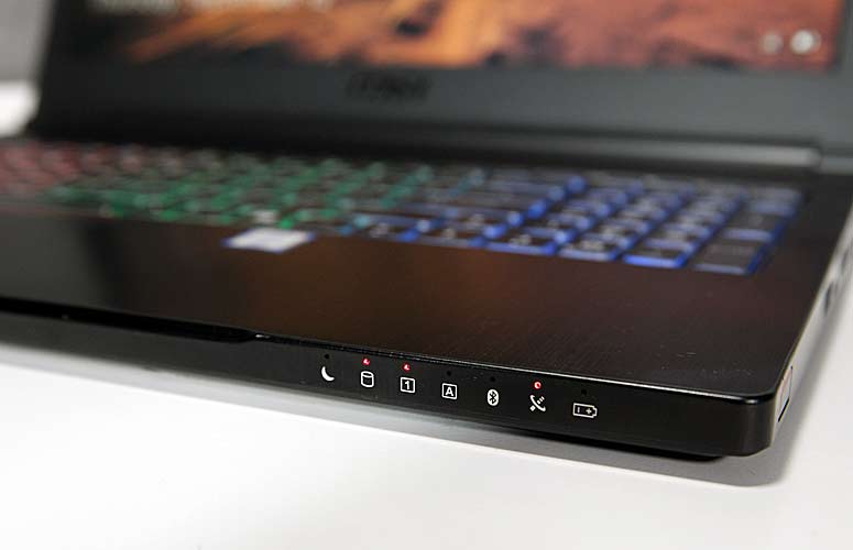 thumbnail image 2 of New MSI GS63VR Stealth Pro Keyboard – Colorful Backlit Crystal Keys (6RF/7RF) 2 of 6